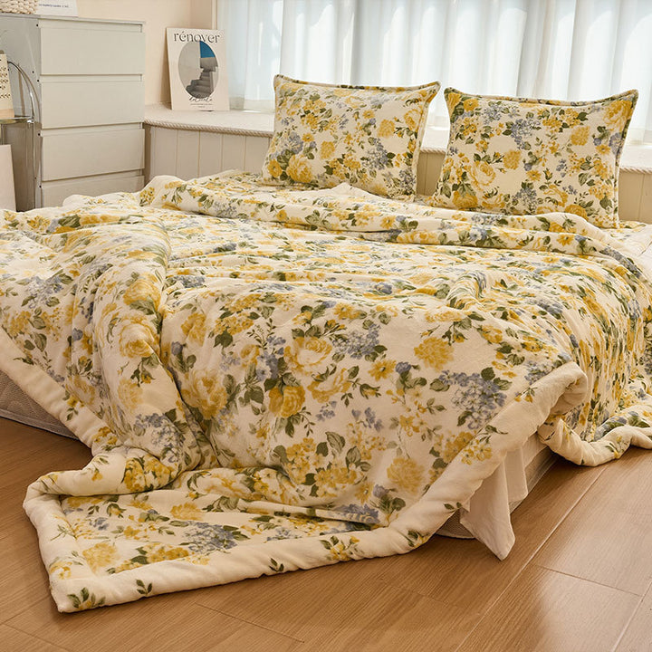 Women Floral Comfort Bedding Set Bowlift