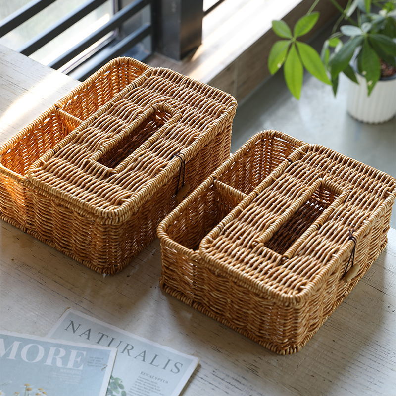 Handwoven Multi-Compartment Storage Caddy Bowlift