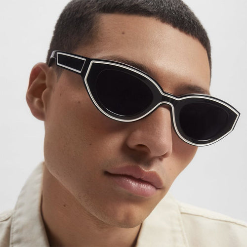 Women Cat-Eye Sunglasses with Innovative Frame Bowlift