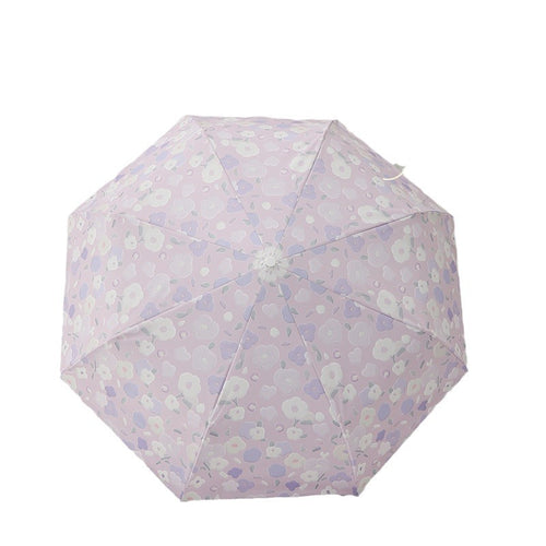 Women's Foldable Umbrella with Stylish Floral Design Bowlift