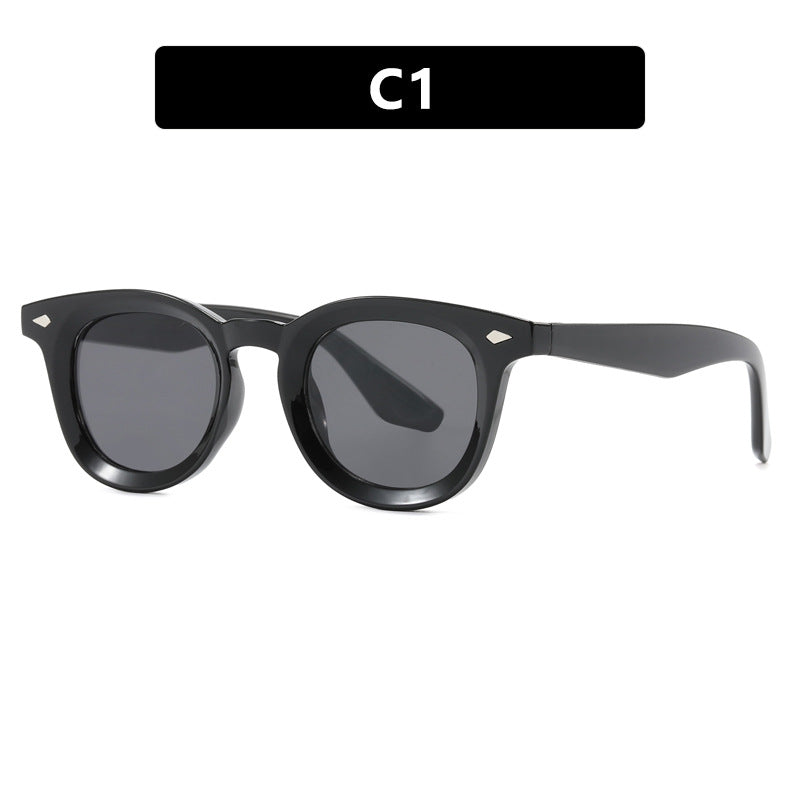 Women's fashion Cat-Eye sunglasses with transparent frame Bowlift