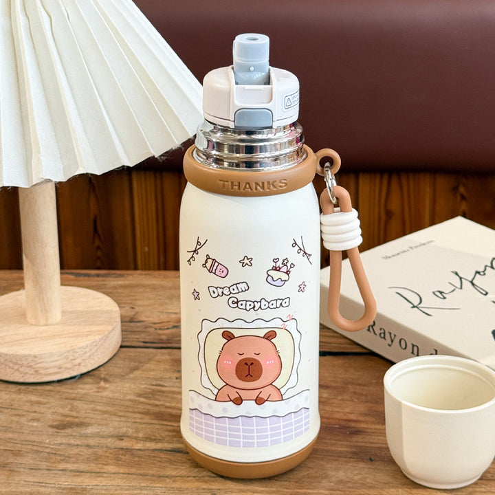 Women Insulated Drinking Bottle with Animal Motif Bowlift 1781628587