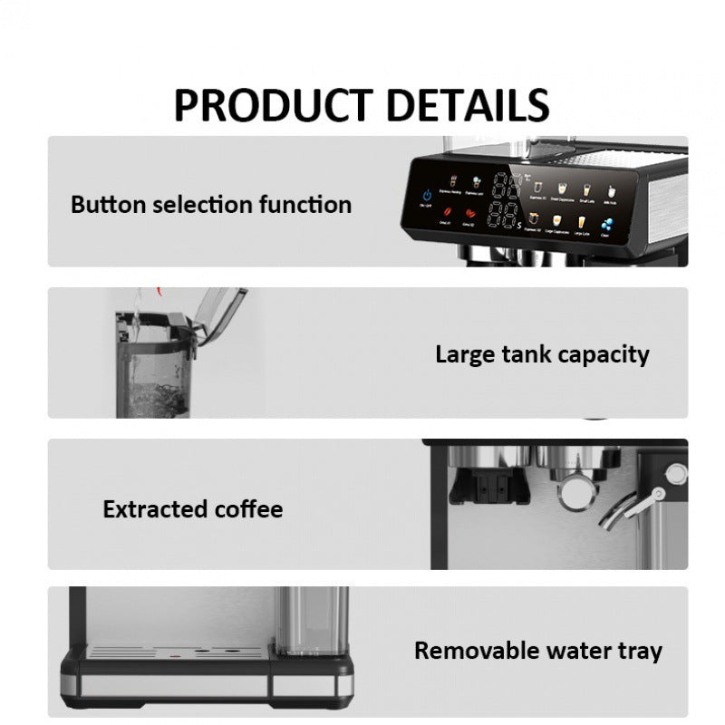 Multifunctional Digital Coffee Brewing System Bowlift