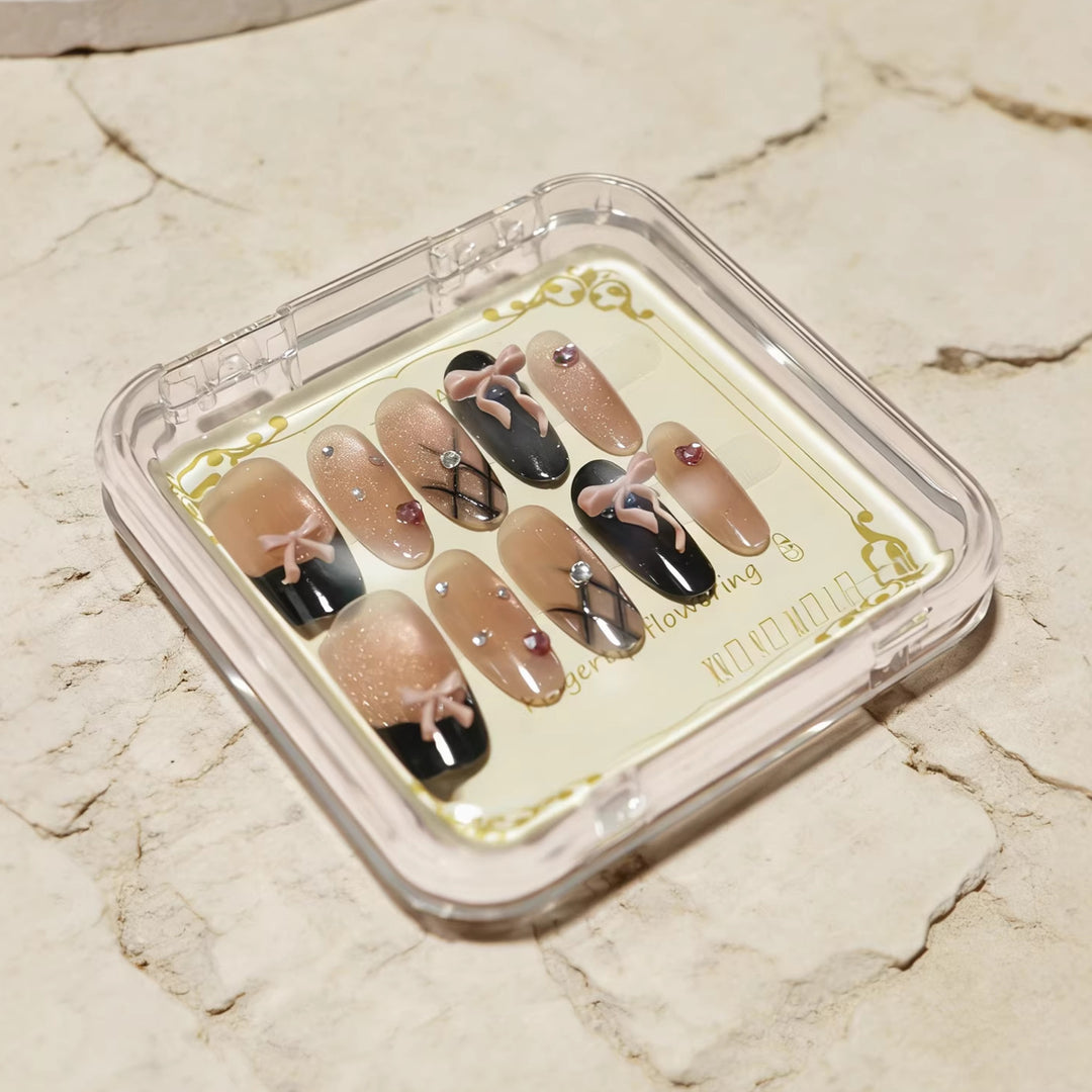 Elegant Artistic Nail Art Design Bowlift