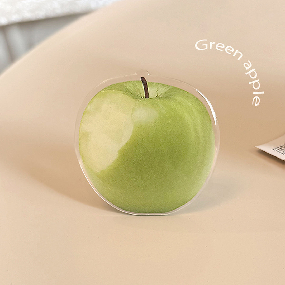 Apple motif refrigerator magnet Bowlift