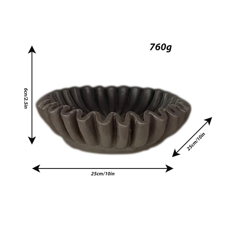 Decorative serving bowl with wave design Bowlift