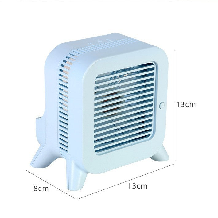 Women's compact table fan with quiet operation and ergonomic design Bowlift