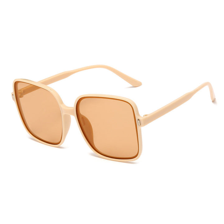 Women's large square sunglasses with bold pattern Bowlift