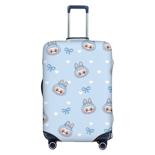 Unisex stretch suitcase cover with elastic fabric, zipper opening and cute pattern Bowlift