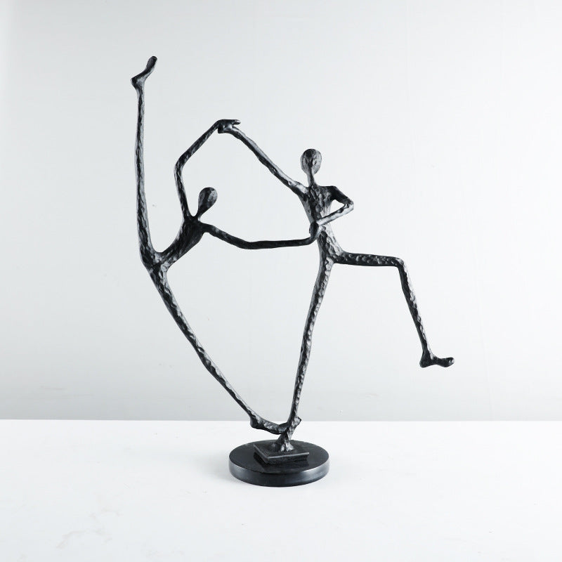 Artistic Couple Dance Sculpture