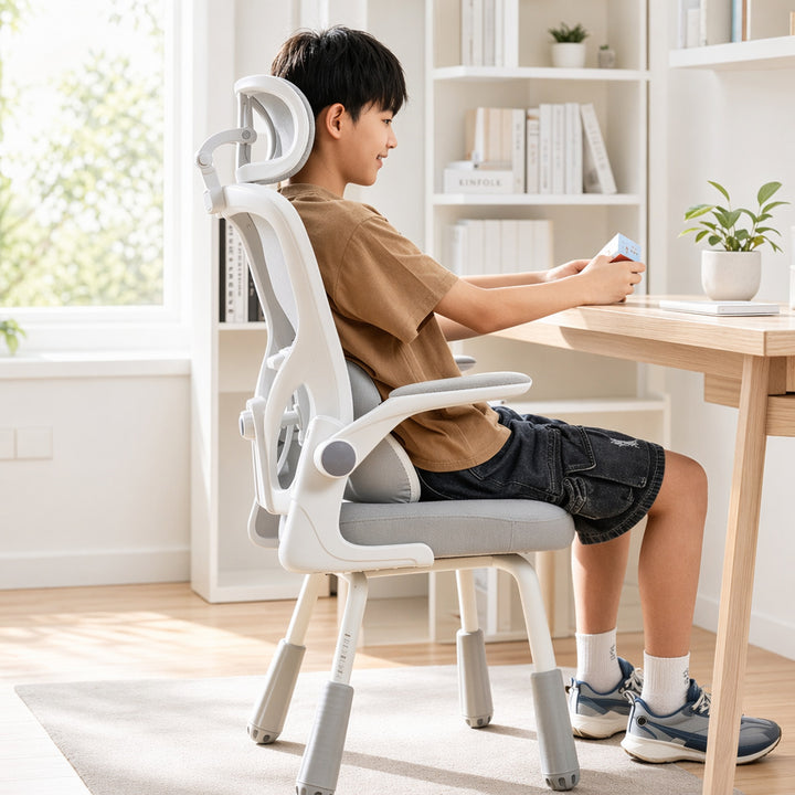 Ergonomic Study Chair Bowlift