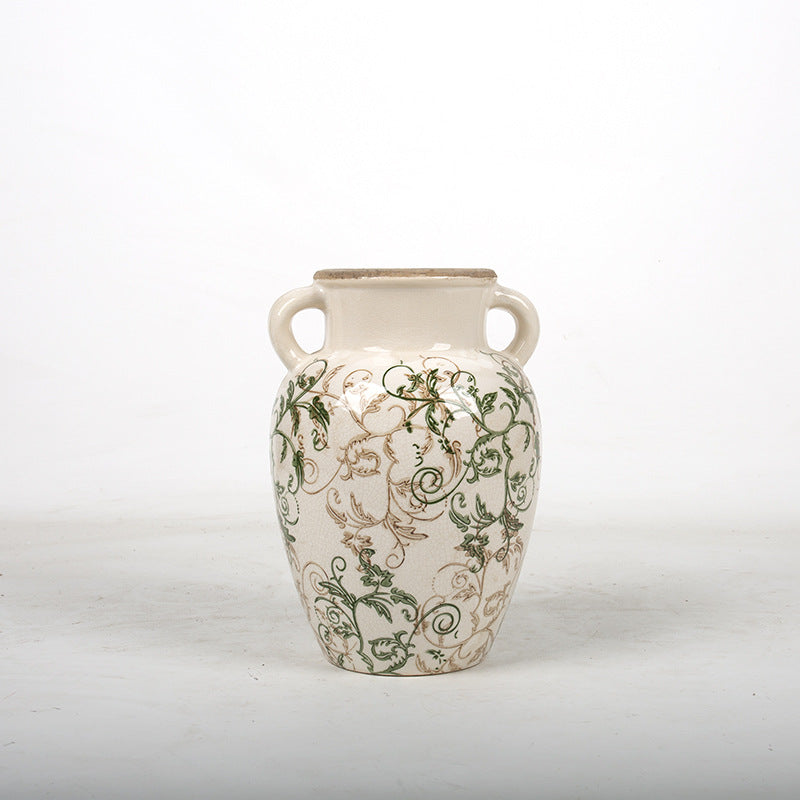 Floral ceramic vase Bowlift