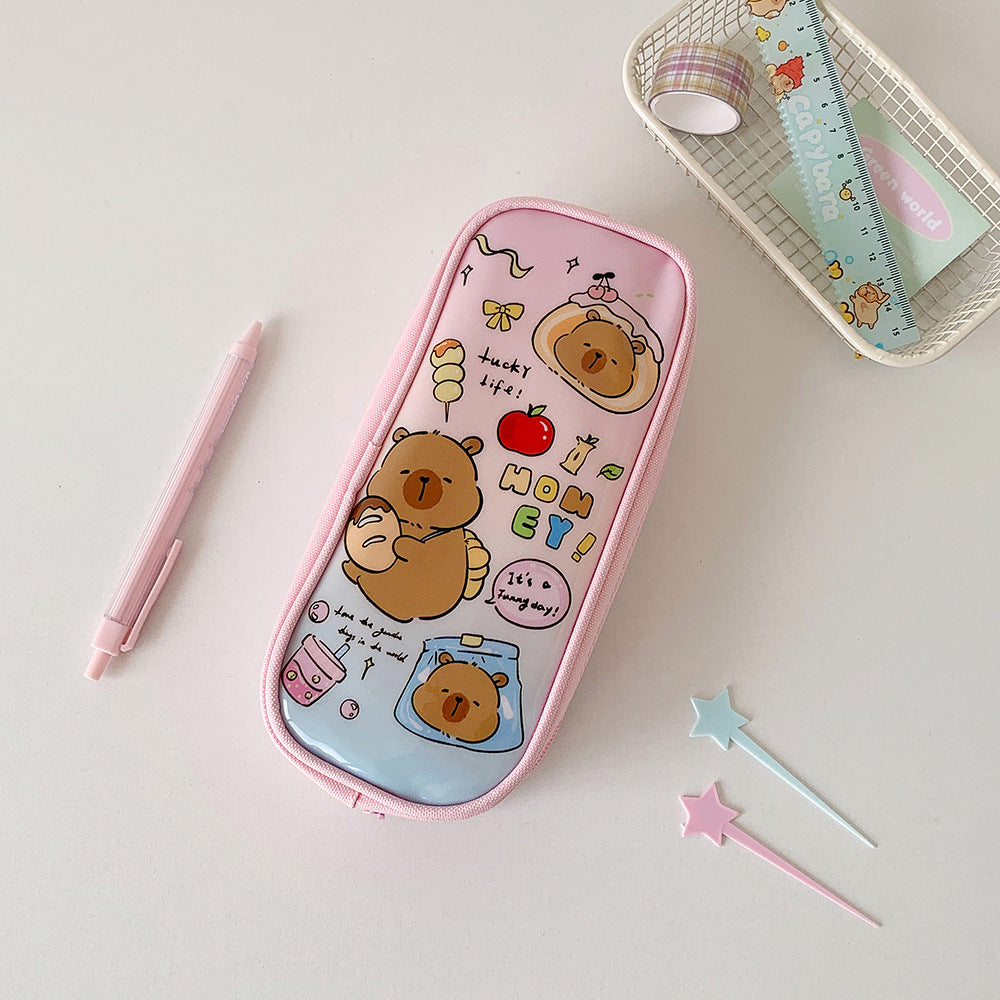 Cute Bear-Themed Pencil Case Bowlift