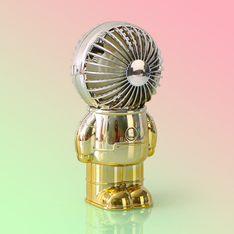 Retro-Inspired Mini Desk Fan Bowlift