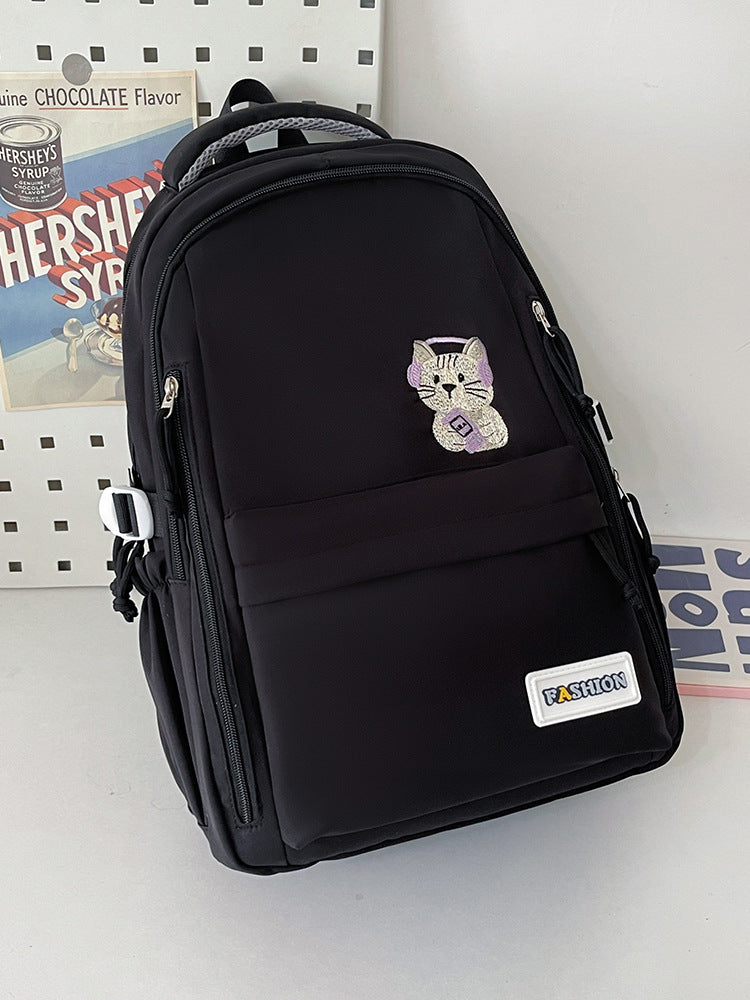 Multi-Purpose Cat-Themed Backpack