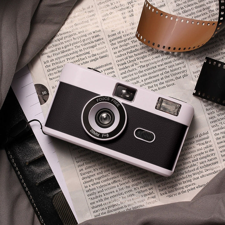 Focus-Free 35mm Reusable Film Camera Bowlift