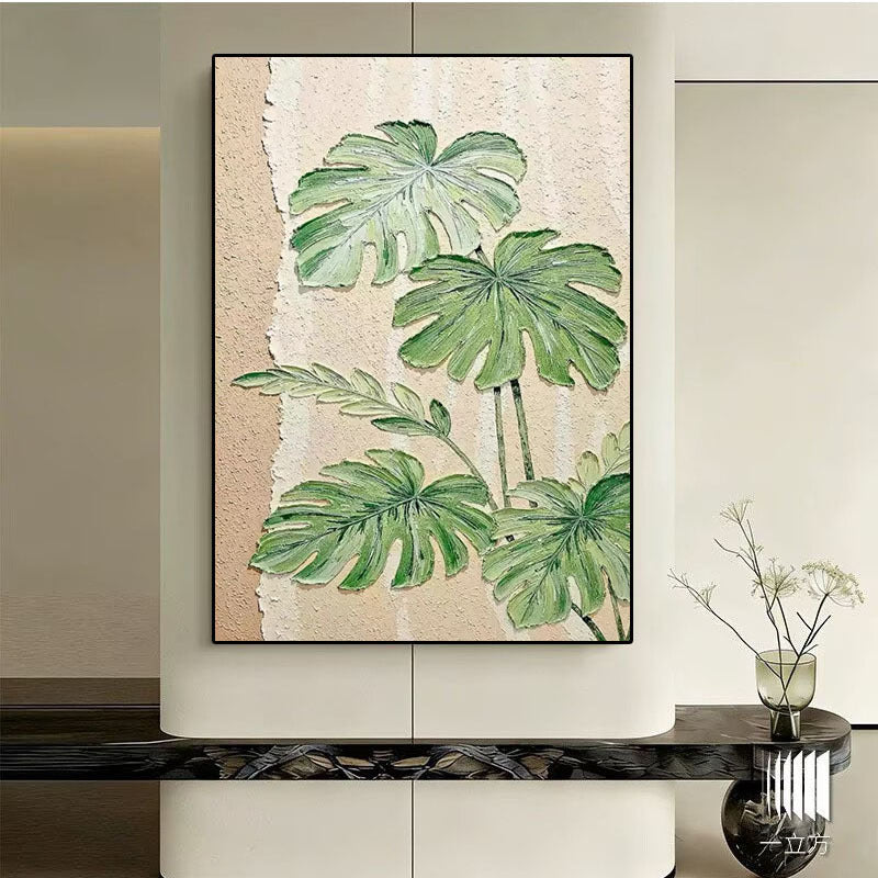Botanical Relief Canvas Artwork