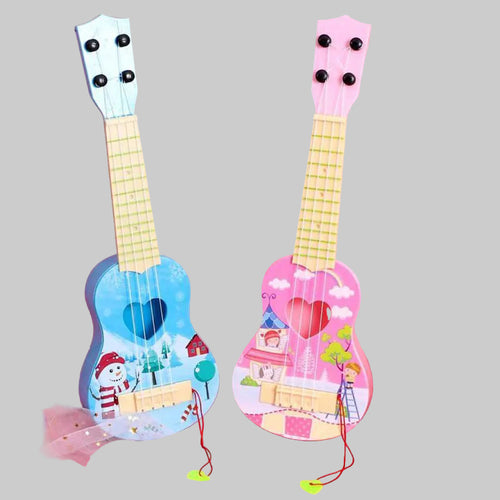 Decorative Ukulele Toy Bowlift