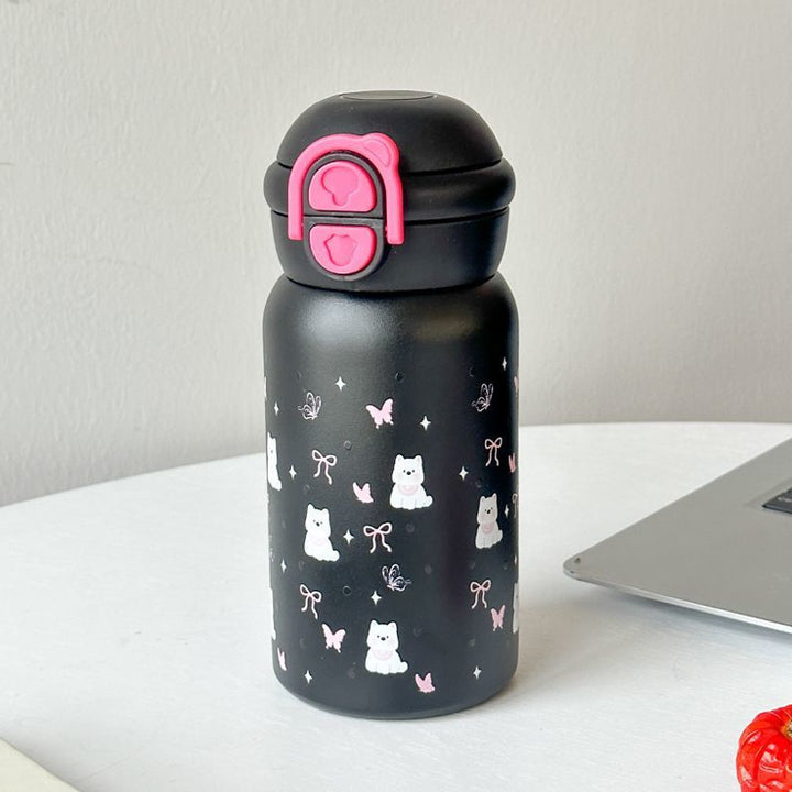 Women's Playful Children's Drinking Bottle with Animals Bowlift
