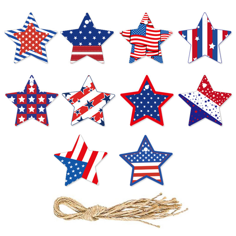 Unisex nan novelty patriotic party glasses assortment with themed foam toppers and mixed star and heart lens shapes Bowlift