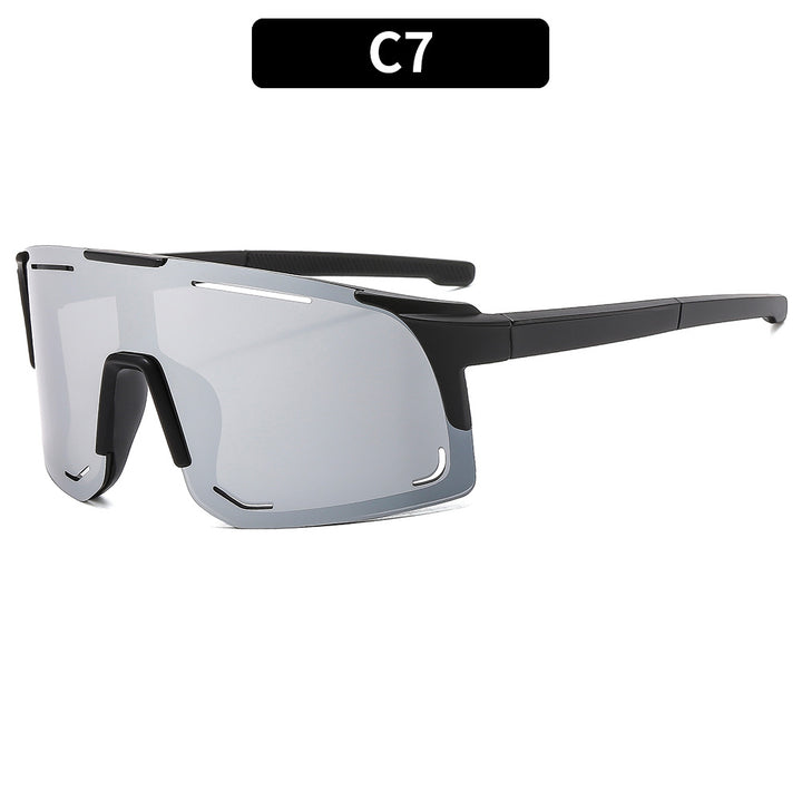 Futuristic Sport Shield Sunglasses
