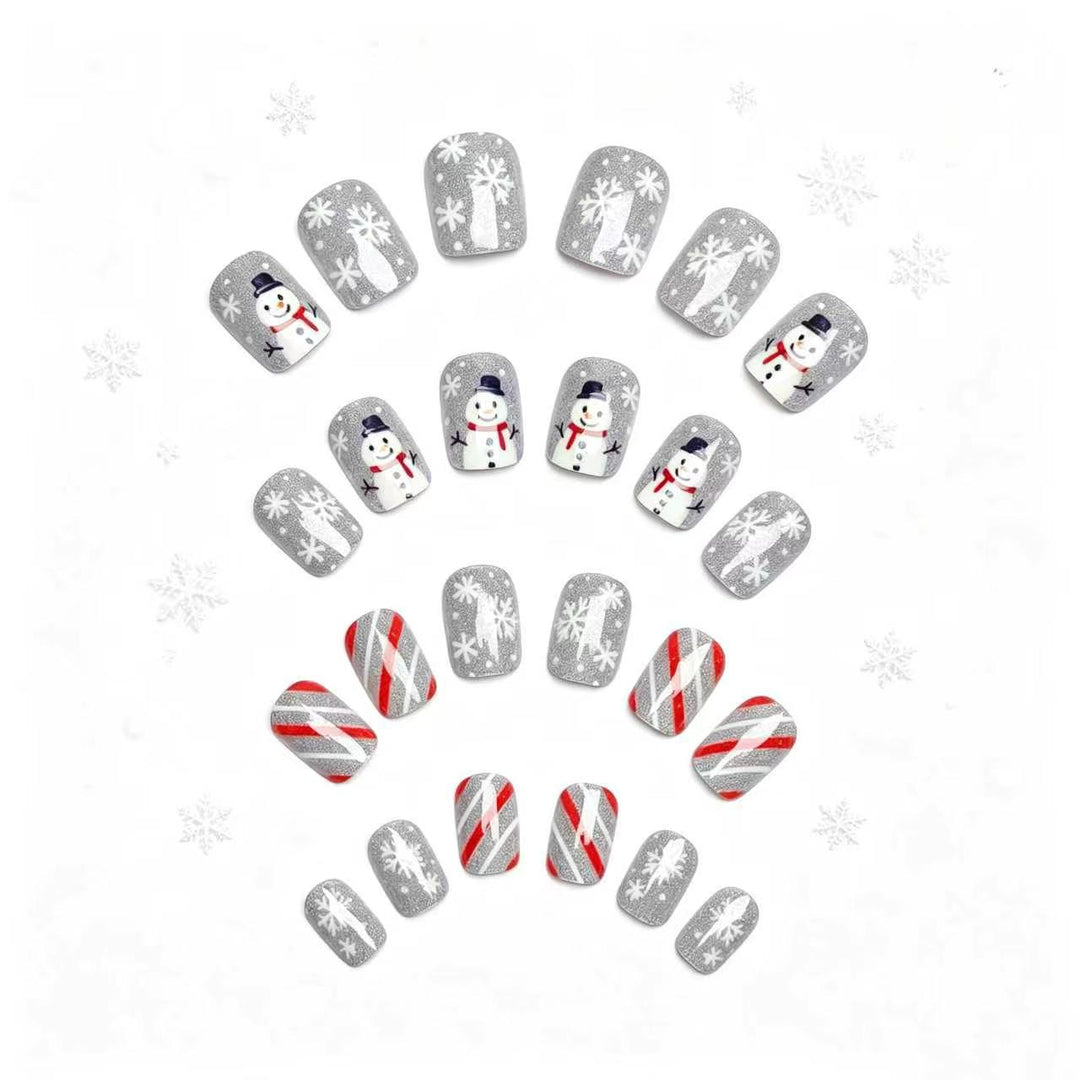 Festive Seasonal Nail Art Bowlift