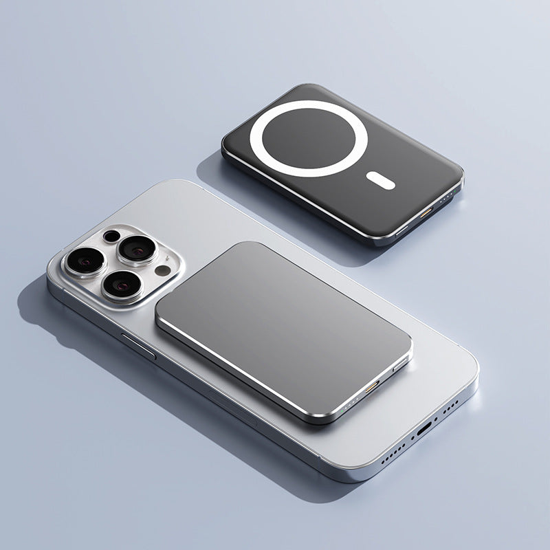 Magnetic Powerbank with Fast Charger Qi Function Bowlift