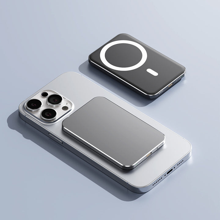 Magnetic Powerbank with Fast Charger Qi Function Bowlift