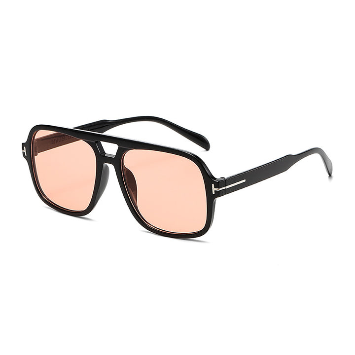 Ladies fashionable square sunglasses with sturdy frame Bowlift