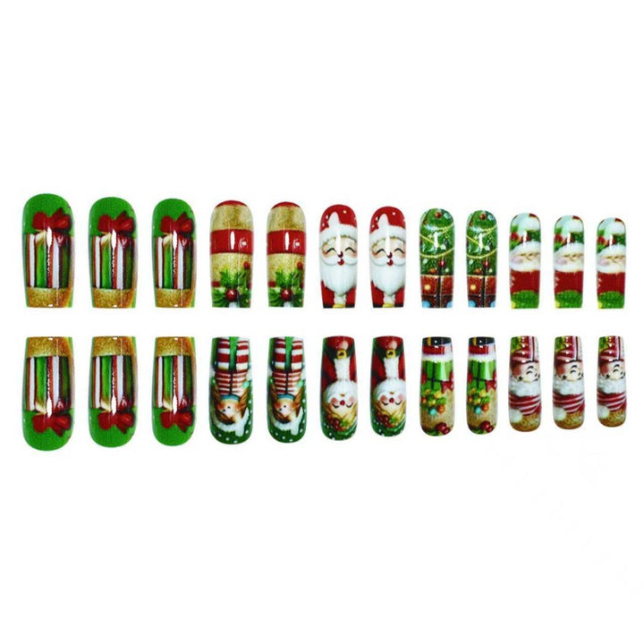 Festive Holiday Themed Nail Art Bowlift