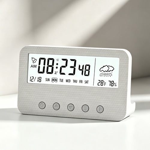 Digital Multifunction Alarm Clock Bowlift