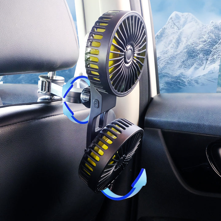 Ladies Dual-USB Table Fan Bowlift