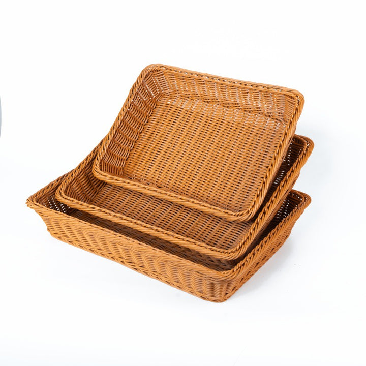 Stackable Woven Storage Tray Bowlift