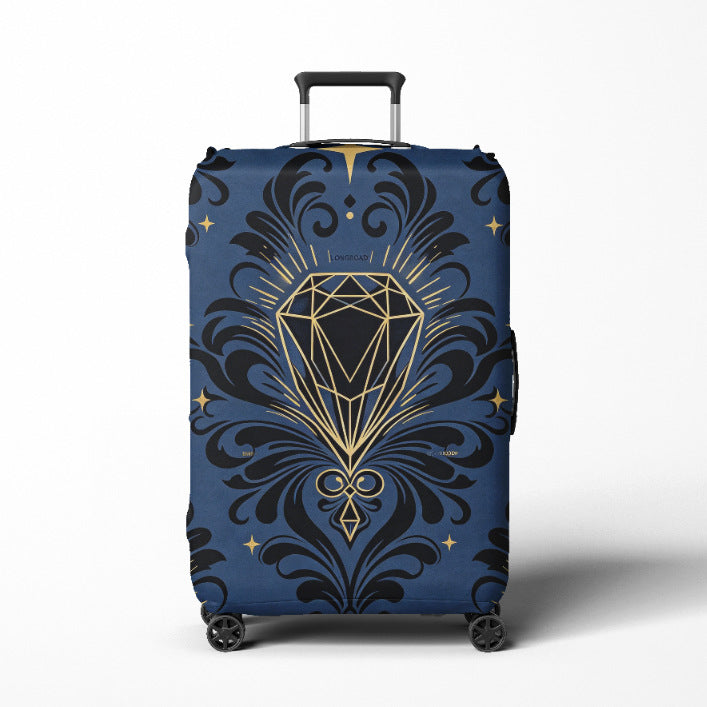 Women's suitcase cover in elegant vintage design Bowlift