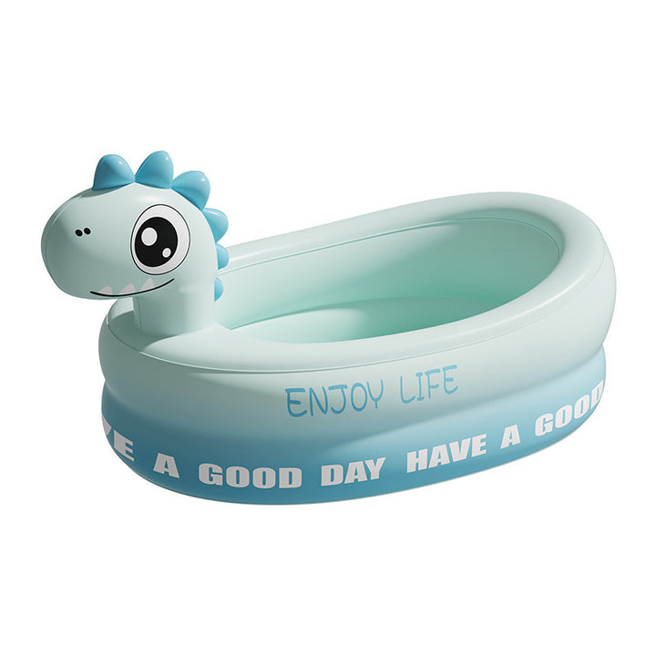 Women's Inflatable Baby Bathtub with Cuddle Motif Bowlift