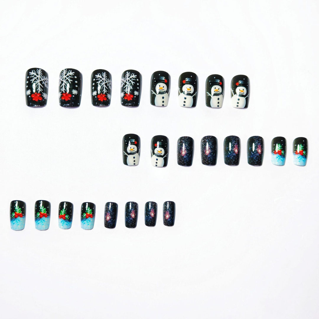 Winter Nail Art Bowlift