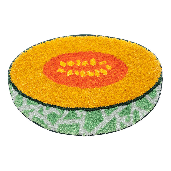 Peach-Shaped Bathroom Mat Bowlift