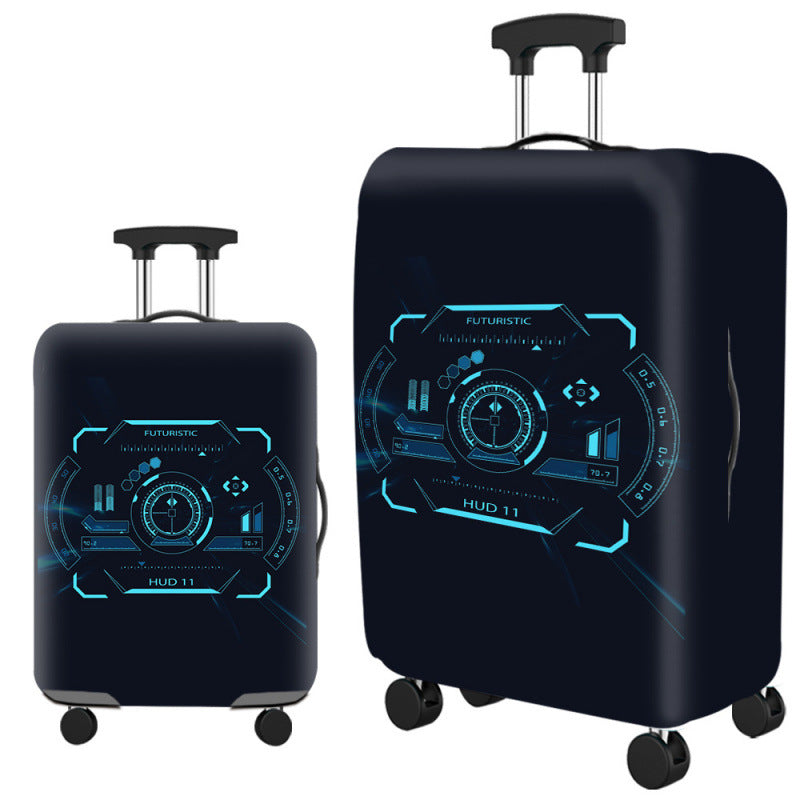 Artistic Travel Hard Shell Suitcase Bowlift