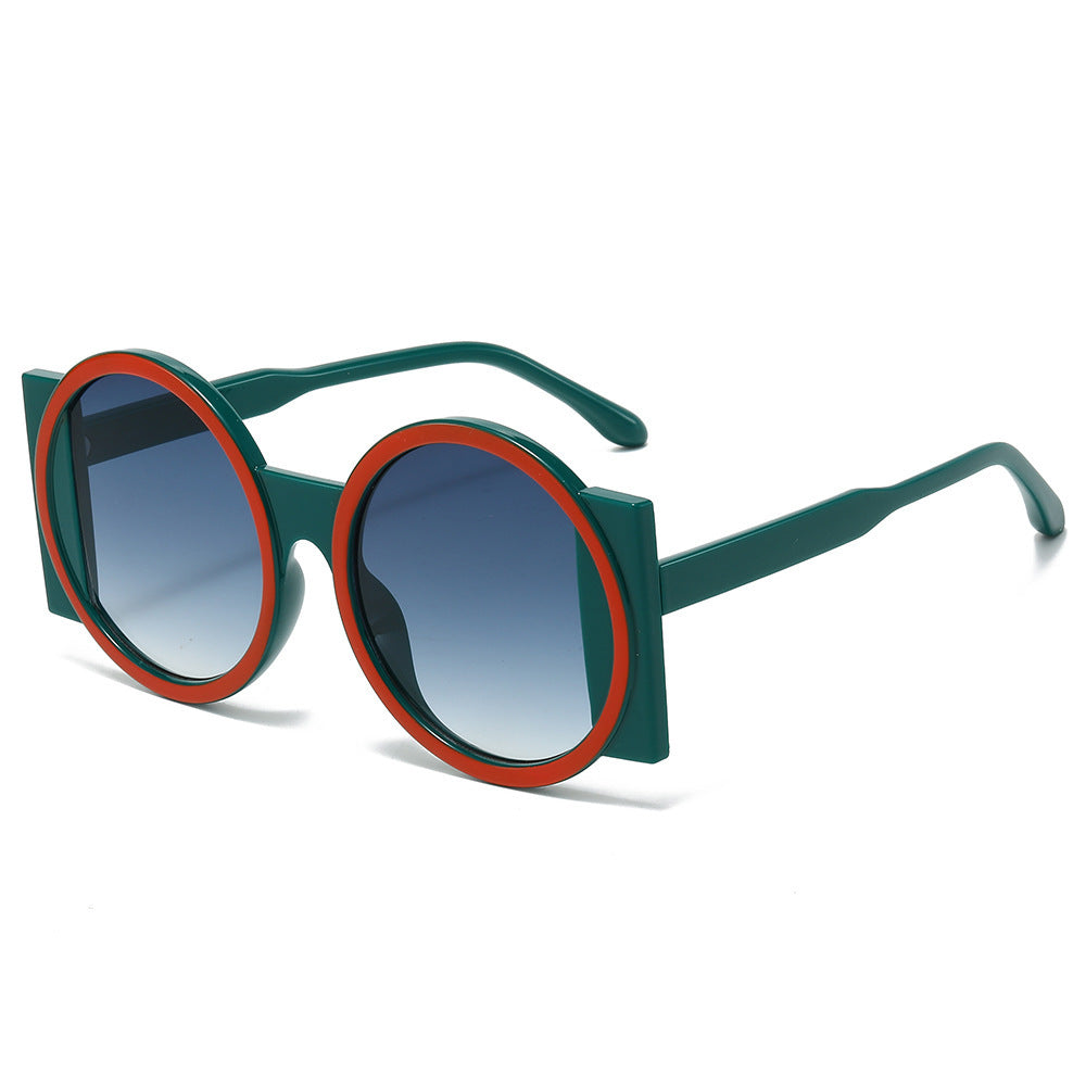 Fashionable Geometric Frame Sunglasses Bowlift