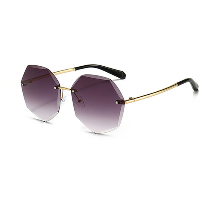 Ladies stylish octagonal sunglasses with innovative frame Bowlift