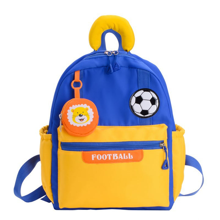 Playful Football-Themed Backpack