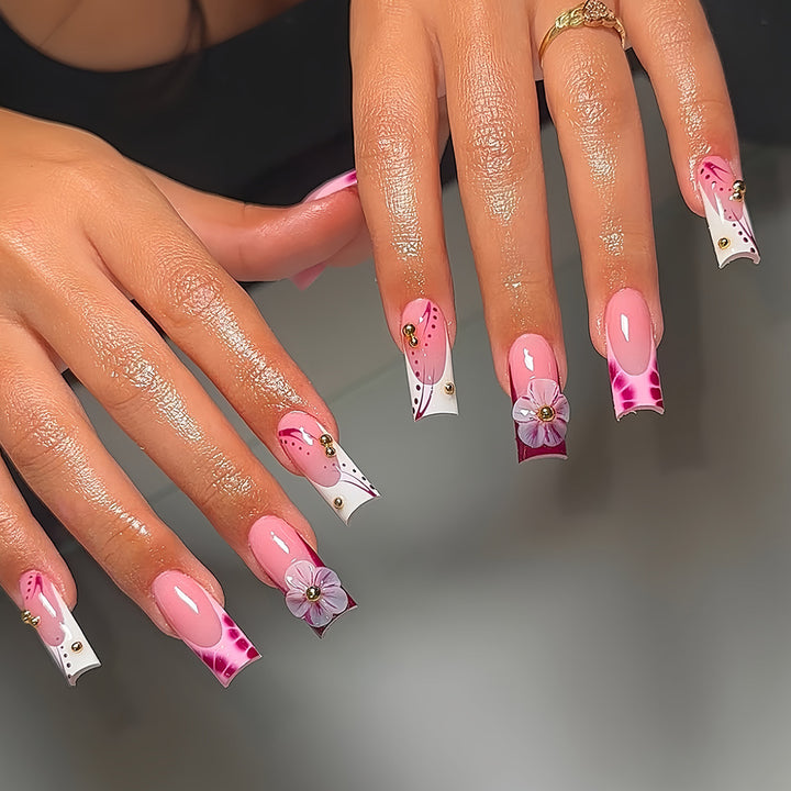 Artistic Cartoon-Themed Press-On Nails Bowlift