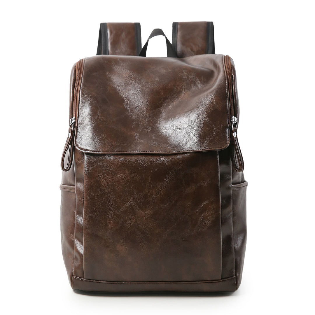Fashionable Faux Leather Backpack