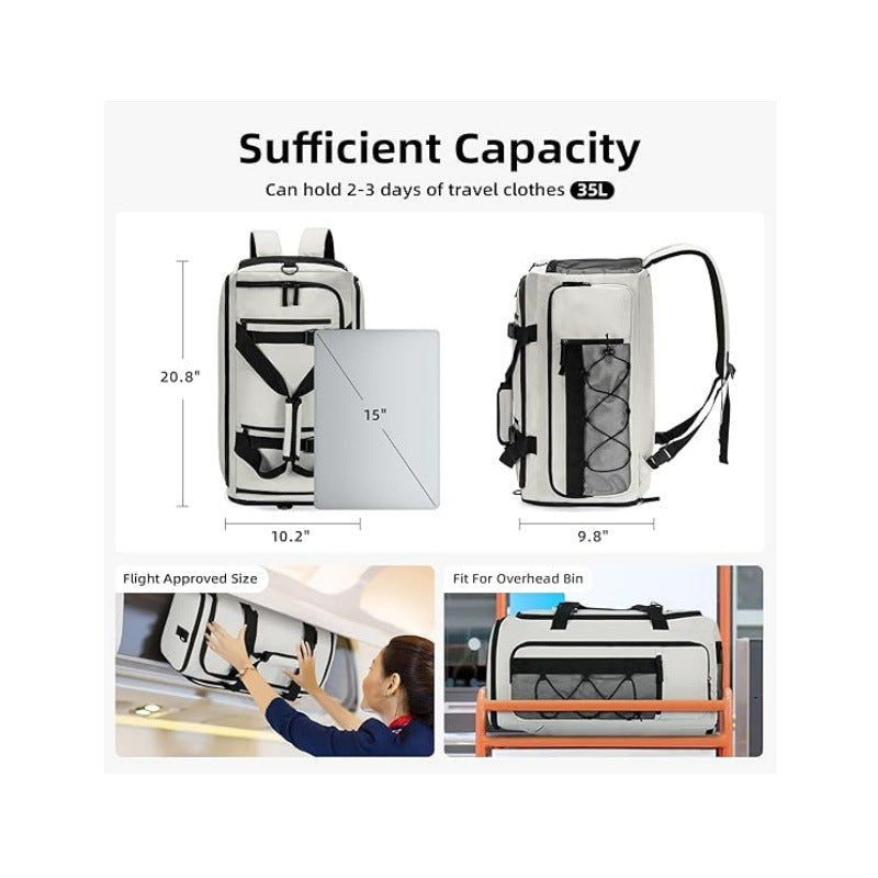 Versatile sports and travel bag Bowlift