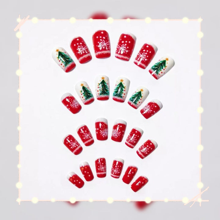Creative Christmas Art Nails Bowlift