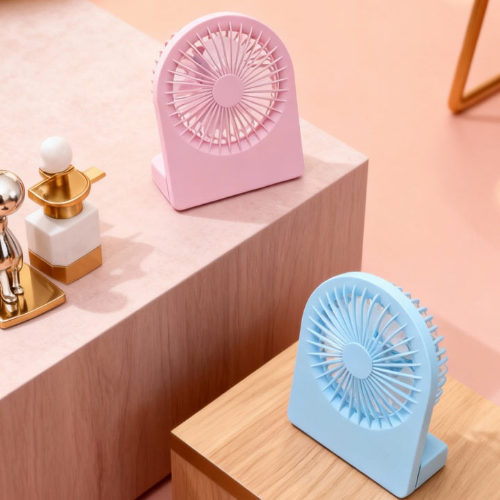 Women's portable USB fan with versatile tilt mechanism Bowlift