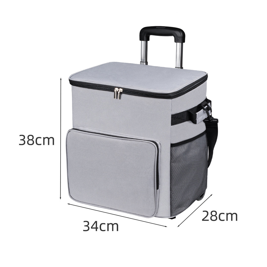 Unisex Cooler with trolley and versatile storage options Bowlift