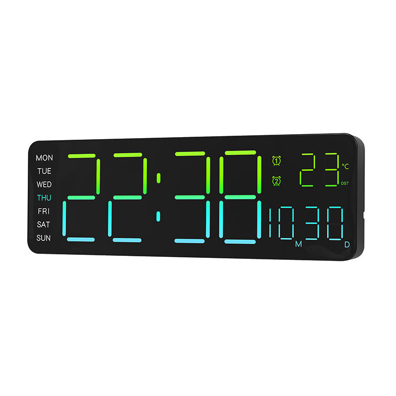 Digital Multifunction Alarm Clock with Large Display Bowlift