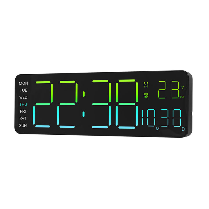 Digital Multifunction Alarm Clock with Large Display Bowlift