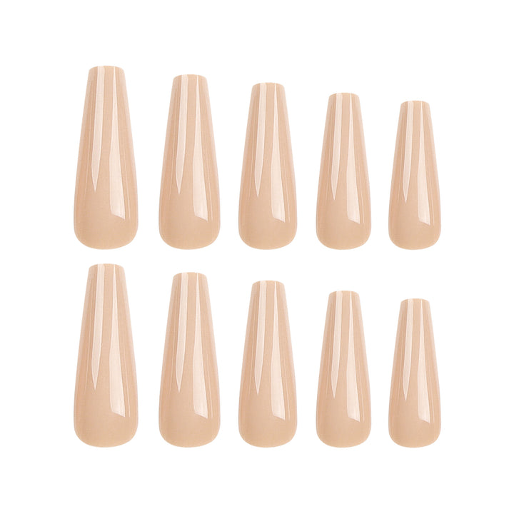 Artificial Nails in High Gloss Finish Bowlift